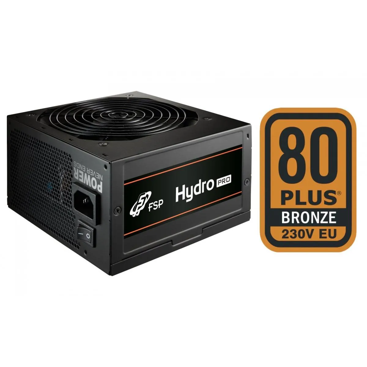 Power Supply FSP PSU FSP Hydro M PRO 800W 80 Plus Bronze view 2