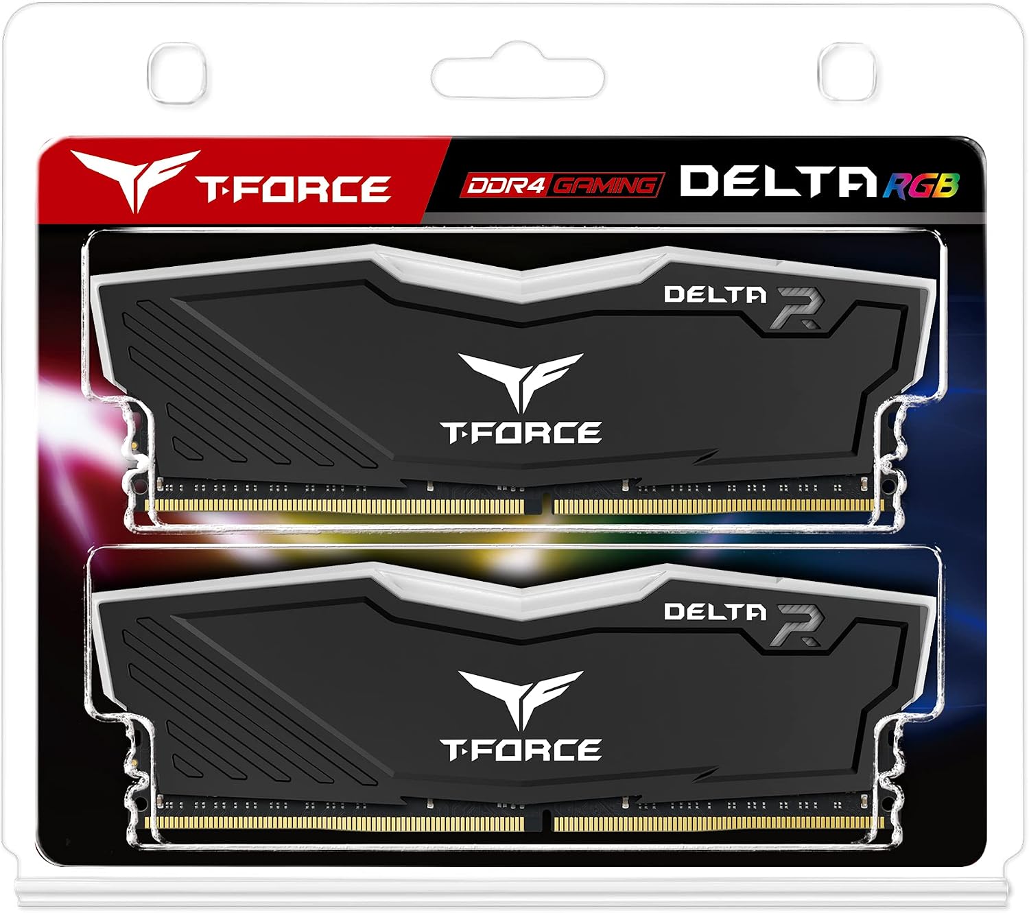 TEAMGROUP T-Force Delta RGB DDR4 16GB (2x8GB) 3600MHz (PC4-28800) CL18 view 4