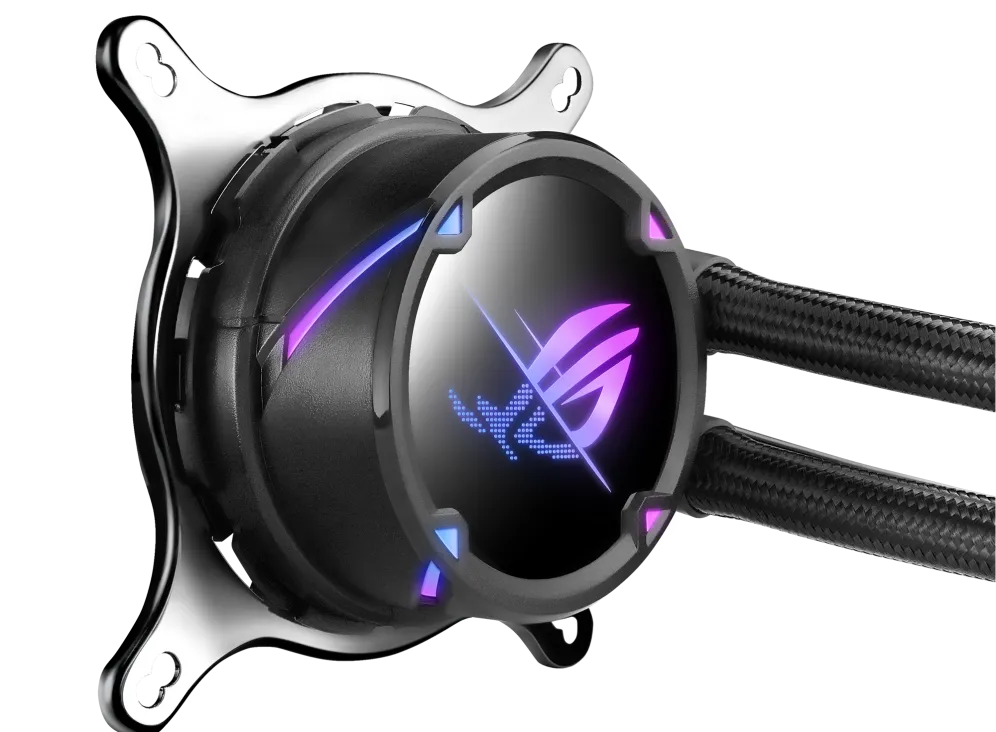 Cooler ASUS ROG Strix LC II 360 ARGB CPU Liquid view 3