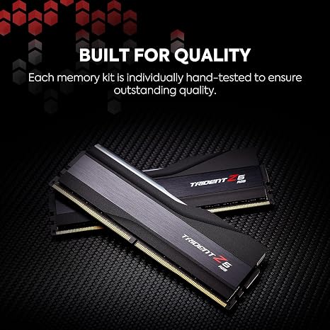 G.SKILL Trident Z5 RGB Series DDR5 RAM Intel XMP 128GB (2x64GB) Up to 6000MT/s* CL34 Intel view 3
