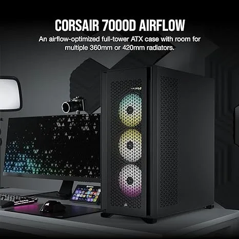 Case Corsair 7000D AIRFLOW Full-Tower ATX alternate