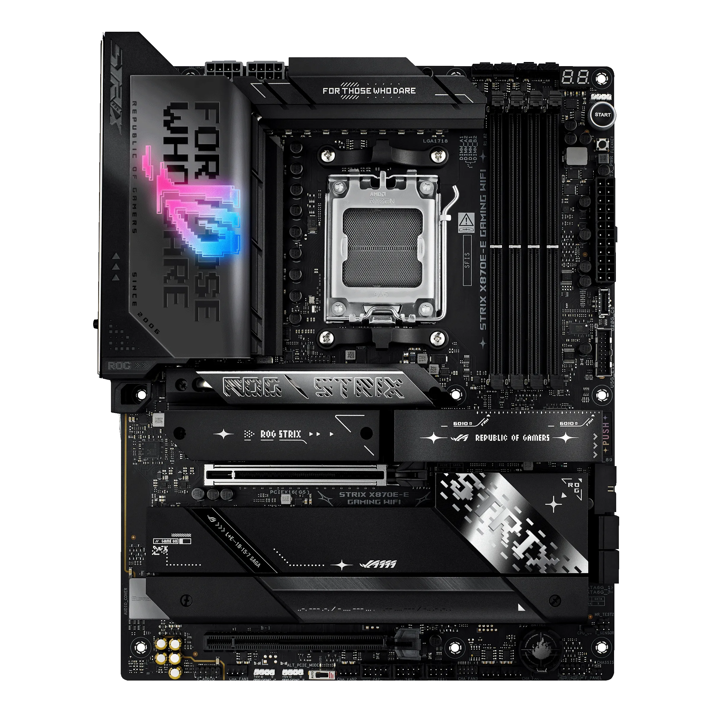 Motherboard ASUS ROG STRIX X870E-E GAMING WIFI view 5