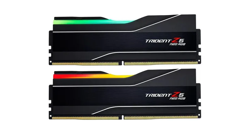 RAM G.SKILL Trident Z5 Neo RGB 256GB (4 x 64GB) DDR5-6000MHz CL36 Black view 2