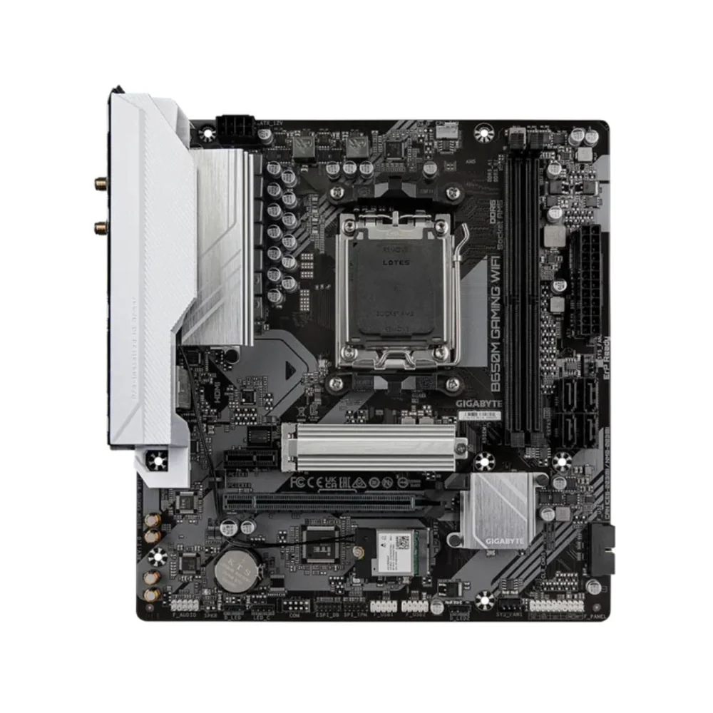 Gigabyte B650M GAMING WIFI, Motherboard view 3