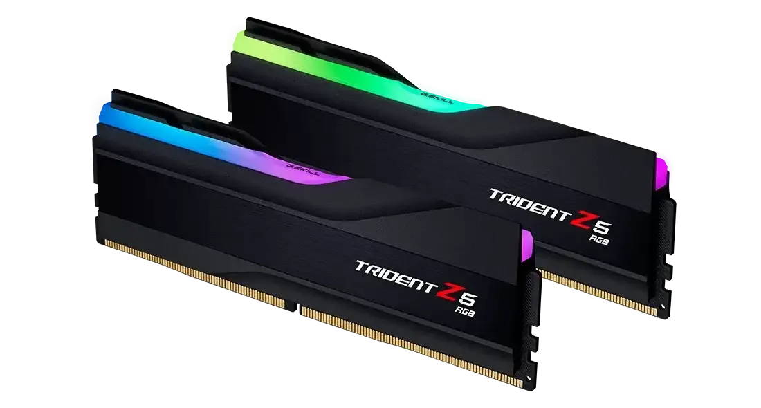 RAM G.SKILL Trident Z5 RGB 128GB (2 x 64GB) DDR5-6000MHz CL34 Black view 2