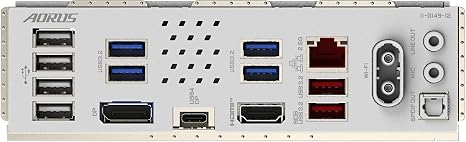 GIGABYTE B860M AORUS Elite WIFI6E ICE Intel Core Ultra (Series 2) LGA 1851 Motherboard, mATX, DDR5, 3X M.2, PCIe 5.0, USB-C, WIFI6E, 2.5GbE LAN, EZ-Latch view 5