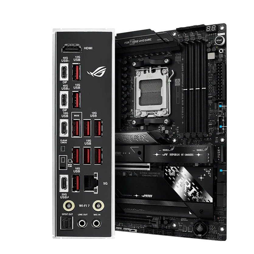 Motherboard ASUS ROG STRIX X870E-E GAMING WIFI view 2