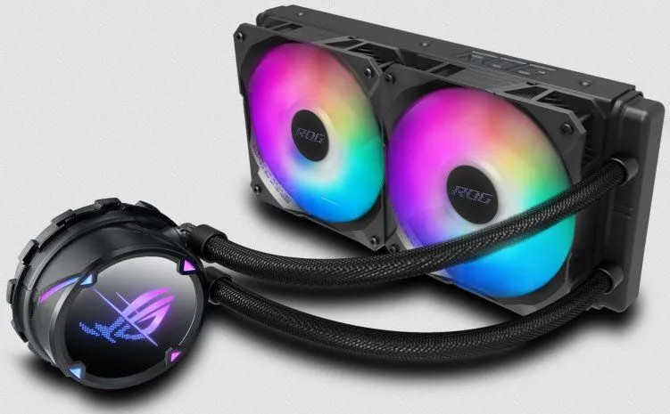 Cooler ASUS ROG Strix LC II 240 ARGB CPU Liquid view 2