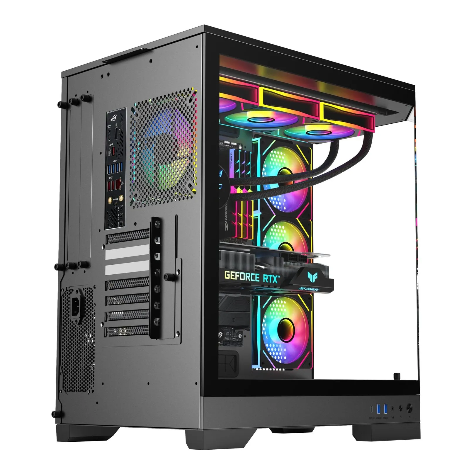 Case Sama 3021 Black ATX view 6