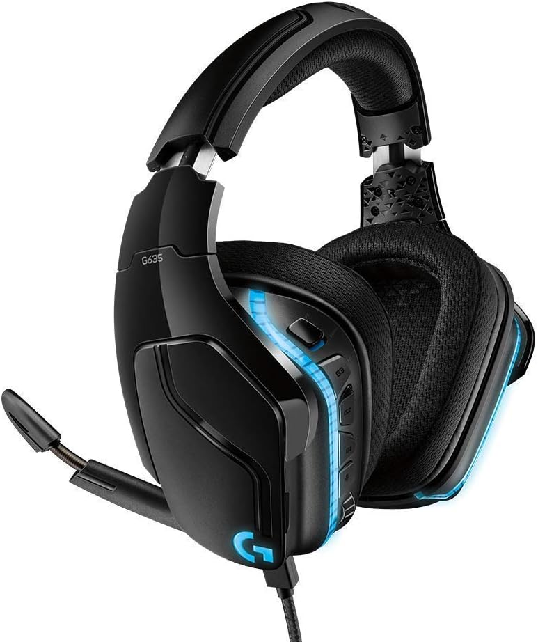 Headset Logitech G635 WIRED 7.1 LIGHTSYNC RGB