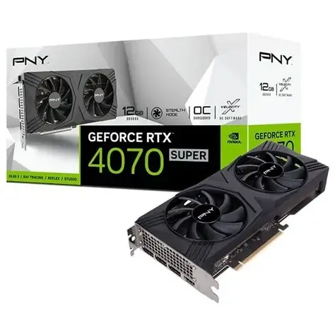 Graphics Card PNY GeForce RTX 4070 SUPER 12GB