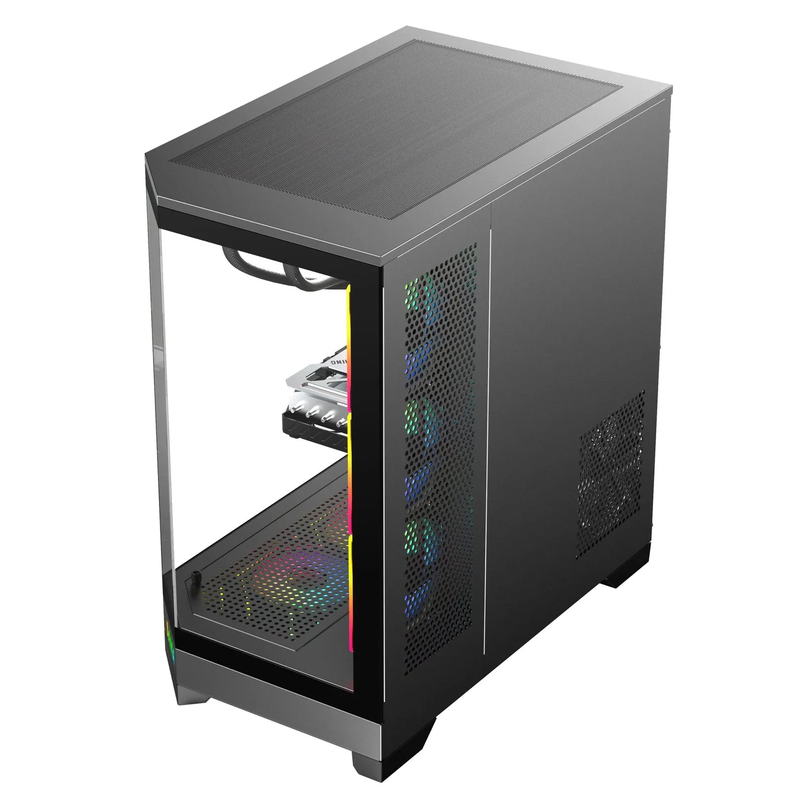Case Sama 3021 Black ATX view 7