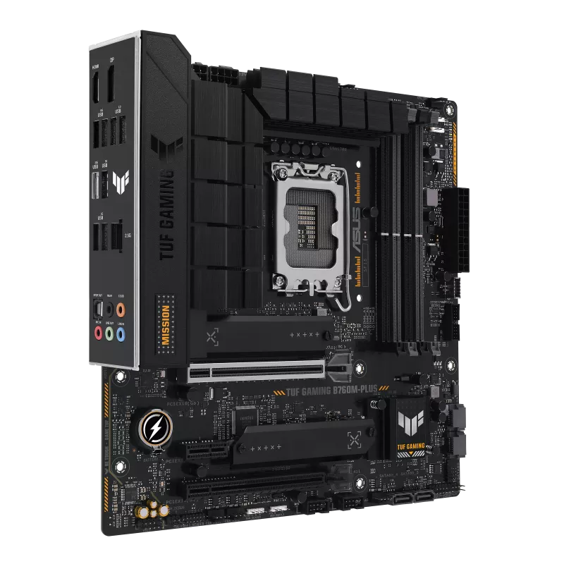 ASUS TUF GAMING B760M-PLUS DDR5 view 2