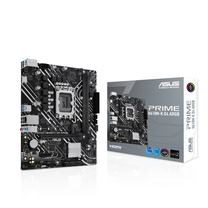 Motherboard ASUS PRIME H610M-K DDR4 ARGB