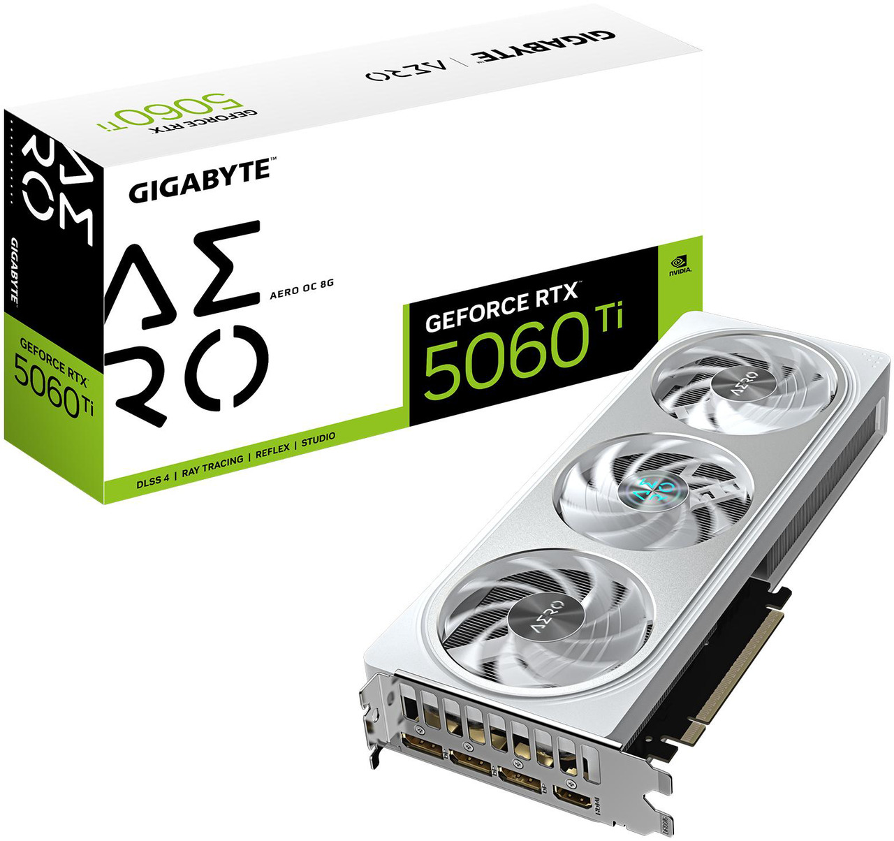 Graphics Card GIGABYTE Aero GeForce RTX 5060 Ti 8GB OC