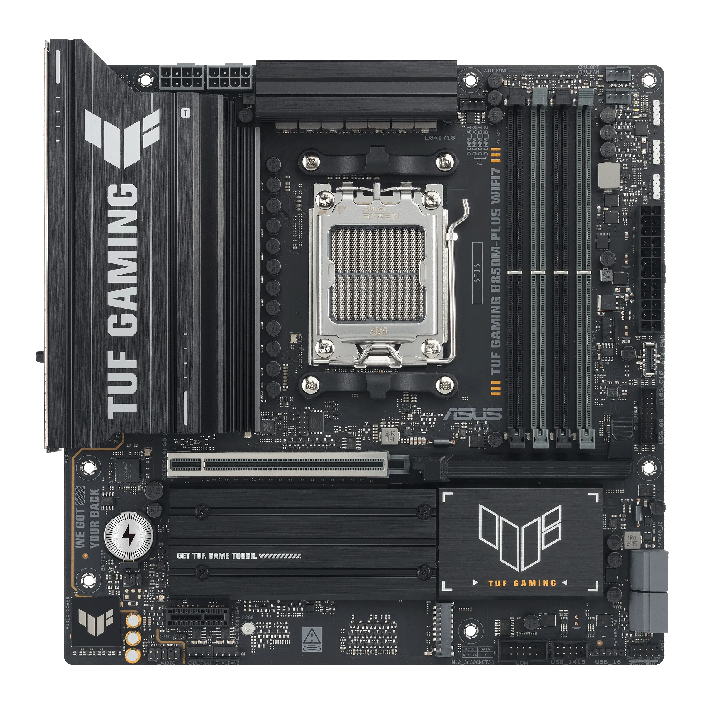 Motherboard ASUS TUF GAMING B850M-PLUS WIFI view 2