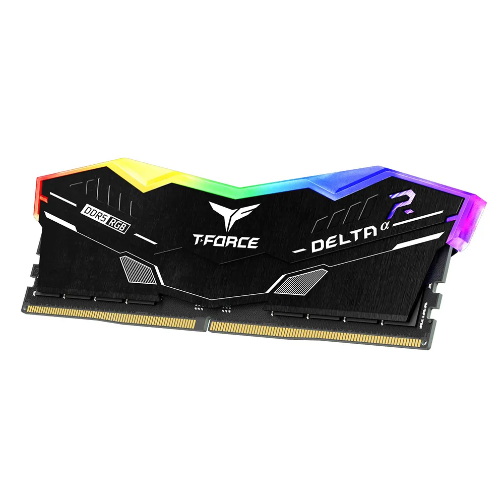 RAM TEAMGROUP T-Force Delta RGB DDR5 64GB (2 x 32GB) 6000MHz CL38 Black alternate