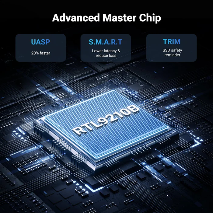 Accessory UGREEN M.2 NVMe SATA SSD Enclosure 10Gbps USB 3.2 Gen 2 view 4