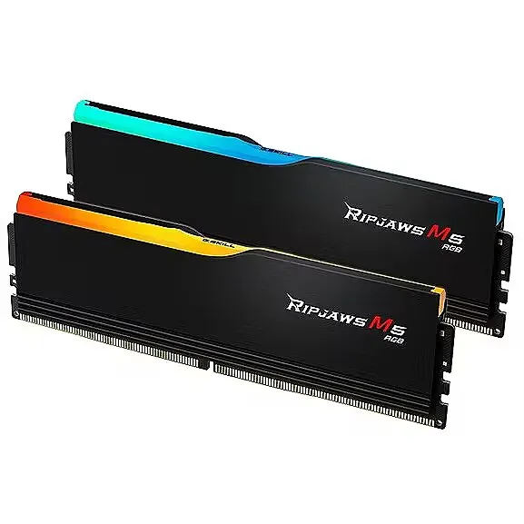 RAM G.SKILL Ripjaws M5 RGB 96GB (2 x 48GB) DDR5-6000MHz CL30 Black & White view 3