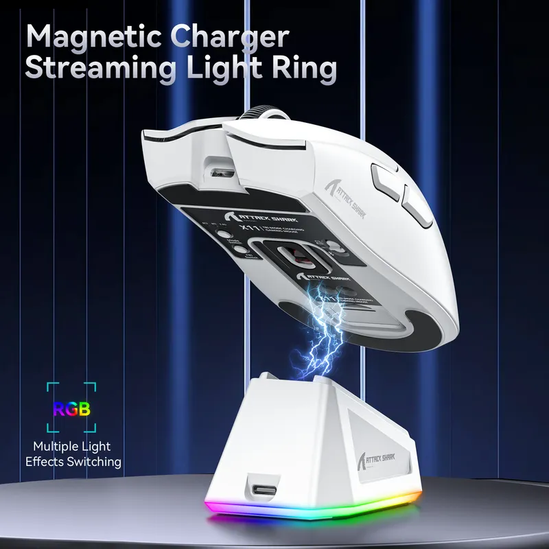 Mouse ATTACK SHARK X11 Wireless Gaming view 8