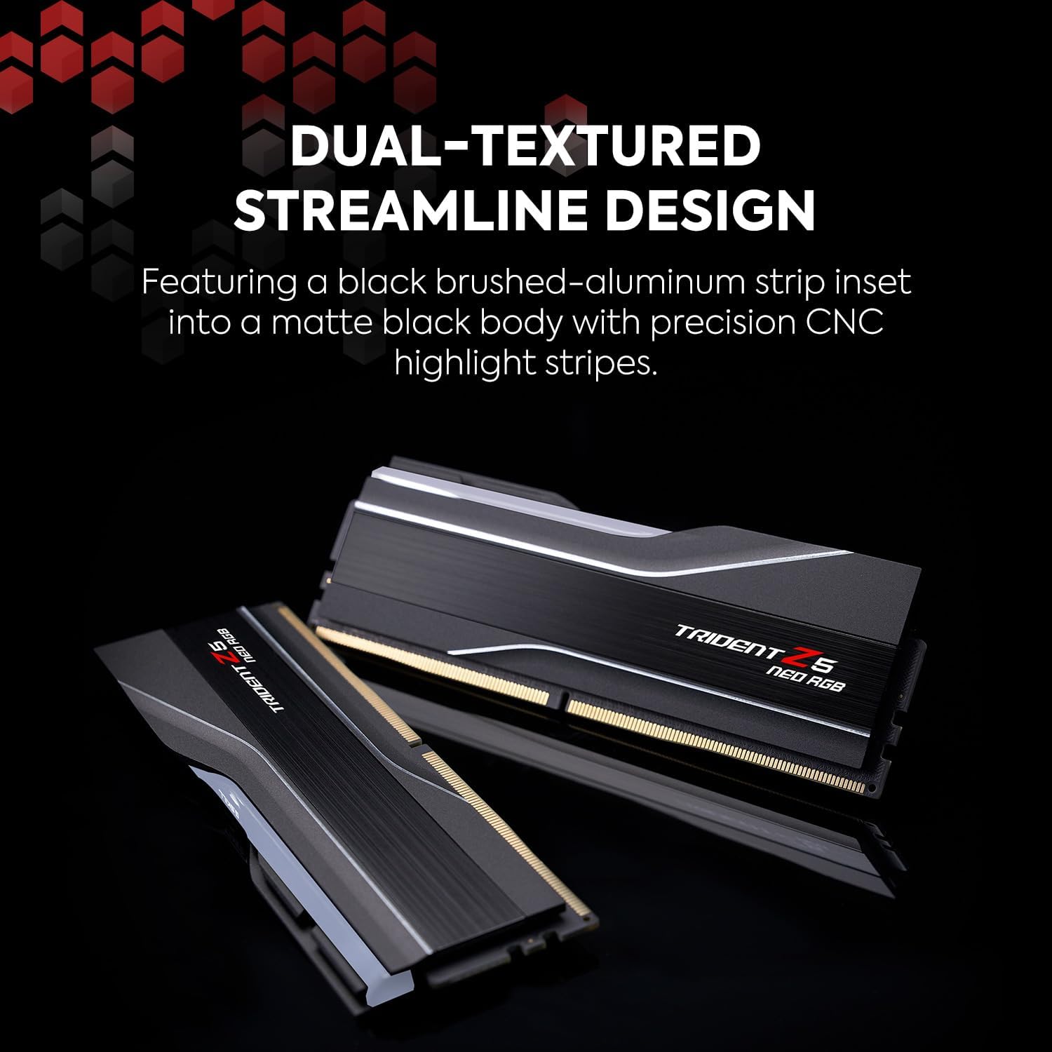 G.SKILL Trident Z5 Neo RGB Series DDR5 RAM (AMD EXPO) 96GB (2x48GB) Up to 6000MT/s CL30 Intel / AMD view 3