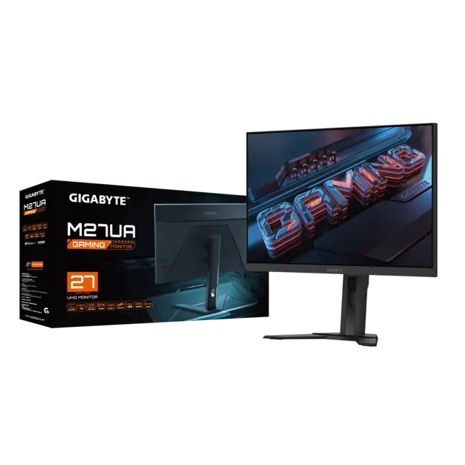 Monitor GIGABYTE M27UA Gaming view 3