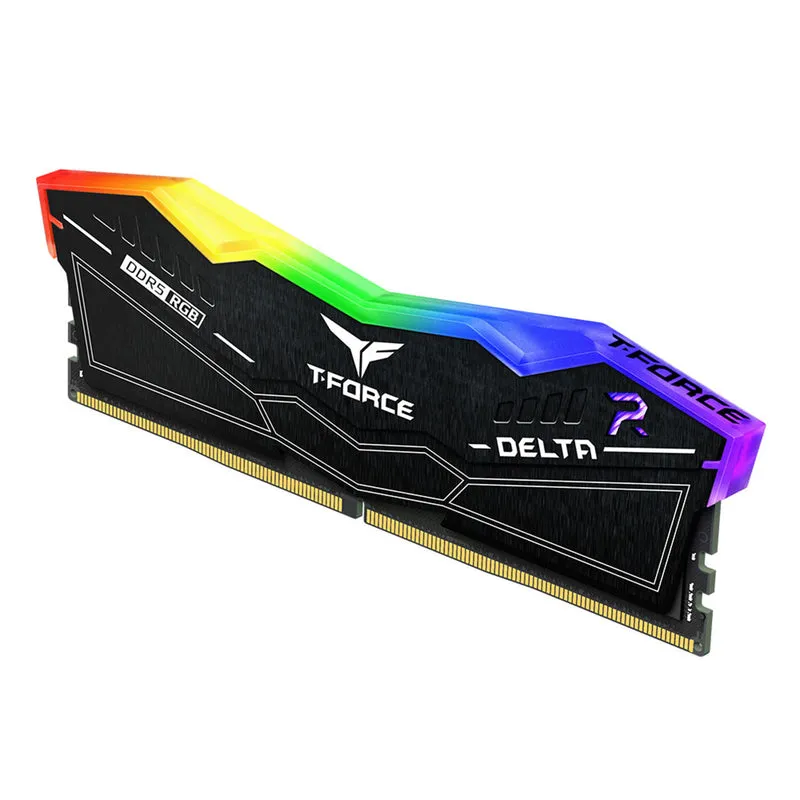 RAM TEAMGROUP T-Force Delta RGB DDR5 16GB (2 x 8GB) 6000MHz Desktop Memory view 2