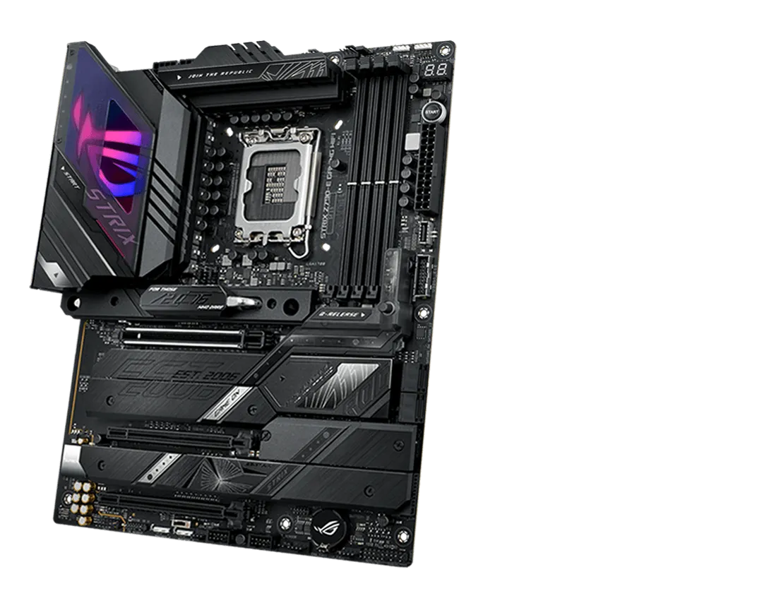 Motherboard ASUS ROG STRIX Z790-E GAMING WIFI view 4