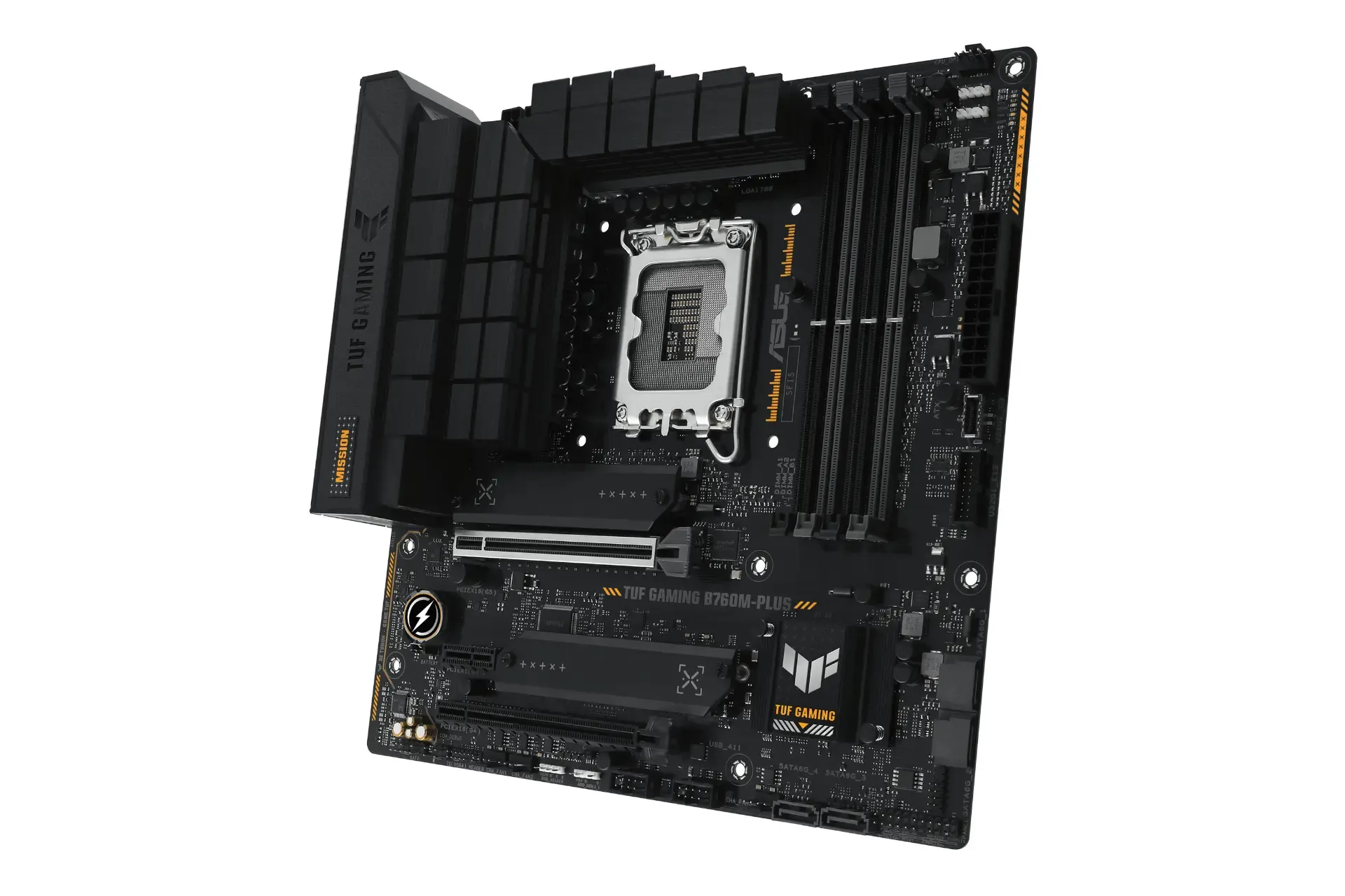 Motherboard ASUS TUF GAMING B760M-PLUS - Pentium view 3
