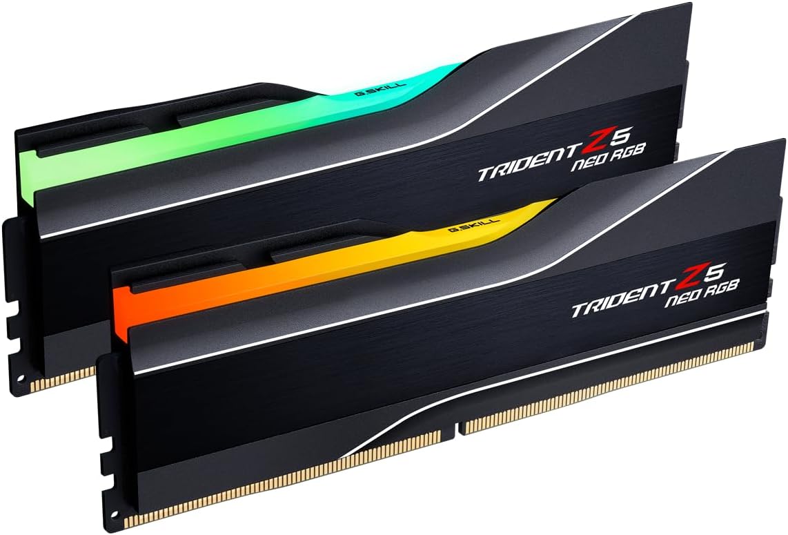 G.SKILL Trident Z5 Neo RGB Series DDR5 RAM (AMD EXPO) 96GB (2x48GB) Up to 6000MT/s CL30 Intel / AMD
