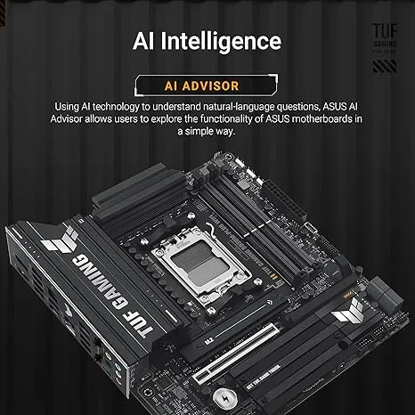 Motherboard ASUS TUF GAMING B850M-PLUS WIFI view 4