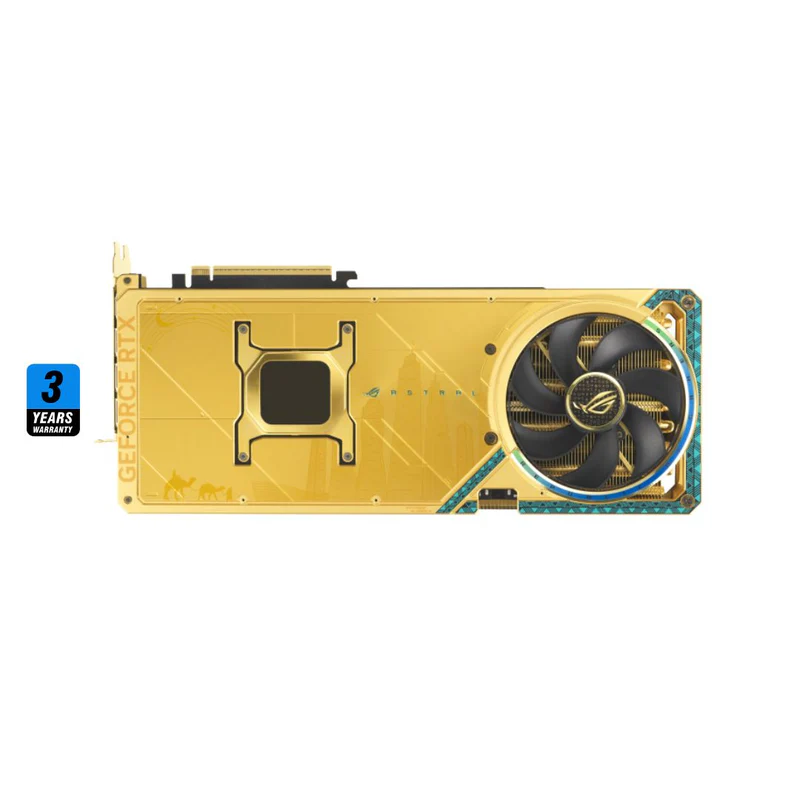 Graphics Card ASUS ROG Astral GeForce RTX™ 5090 Dhahab OC Edition 32GB view 6