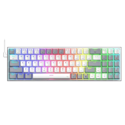 Keyboard Redragon K628WG Pollux 75% Wired Mechanical Gaming