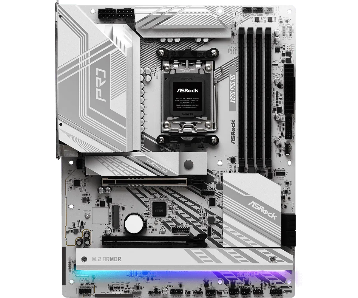 Motherboard ASRock X870 Pro RS view 4