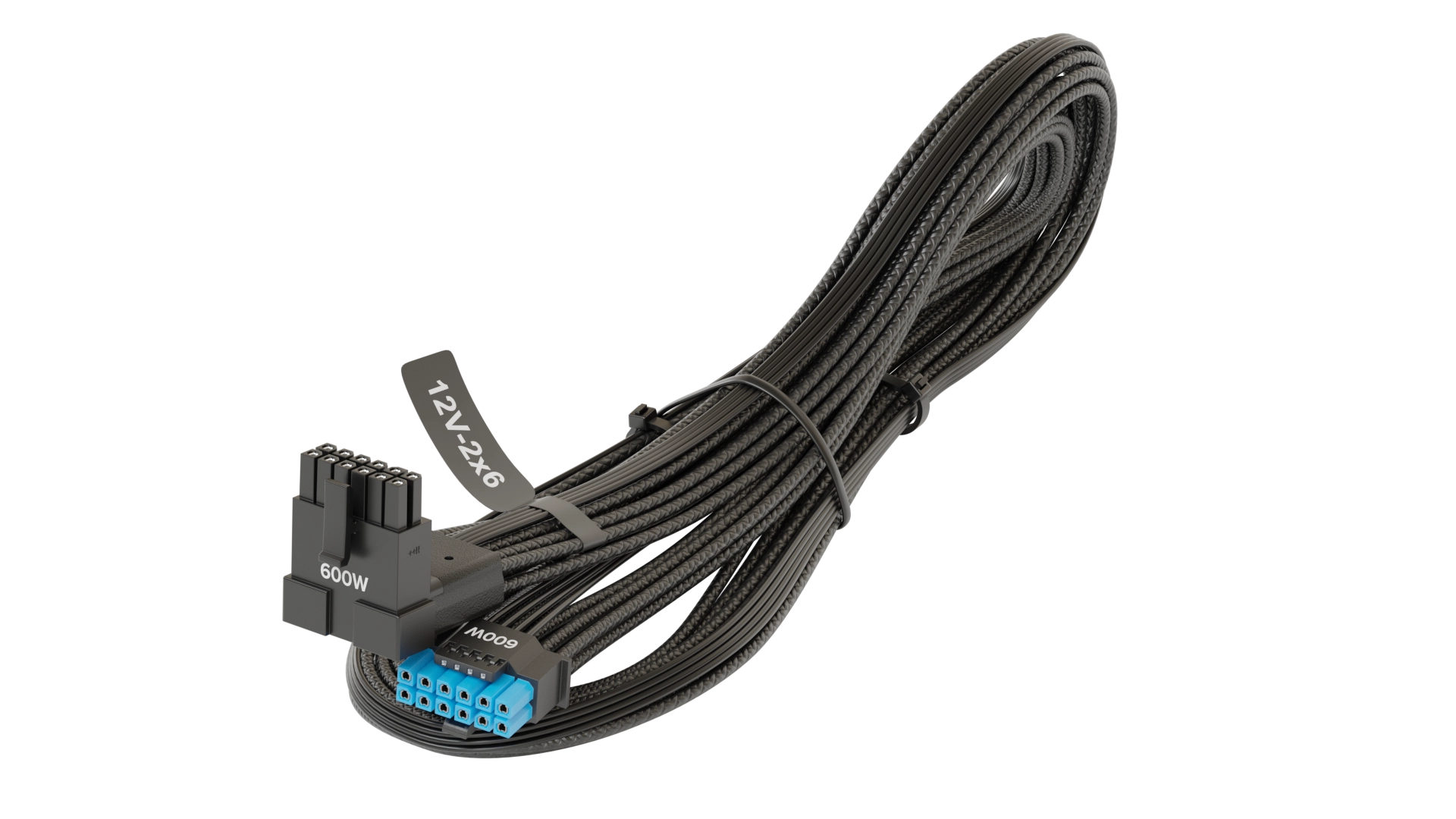 Cable Seasonic Native 16-Pin Gen 5 12V-2x6 600W 90° L-Type Modular Cable view 5