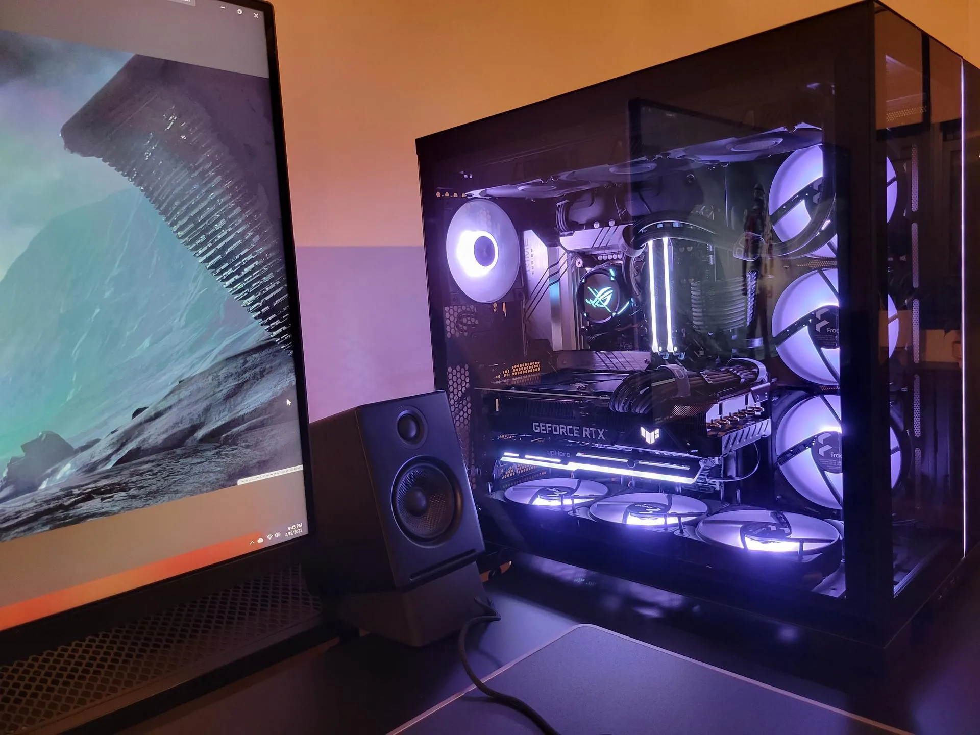 Cooler ASUS ROG Strix LC II 280 ARGB CPU Liquid view 7