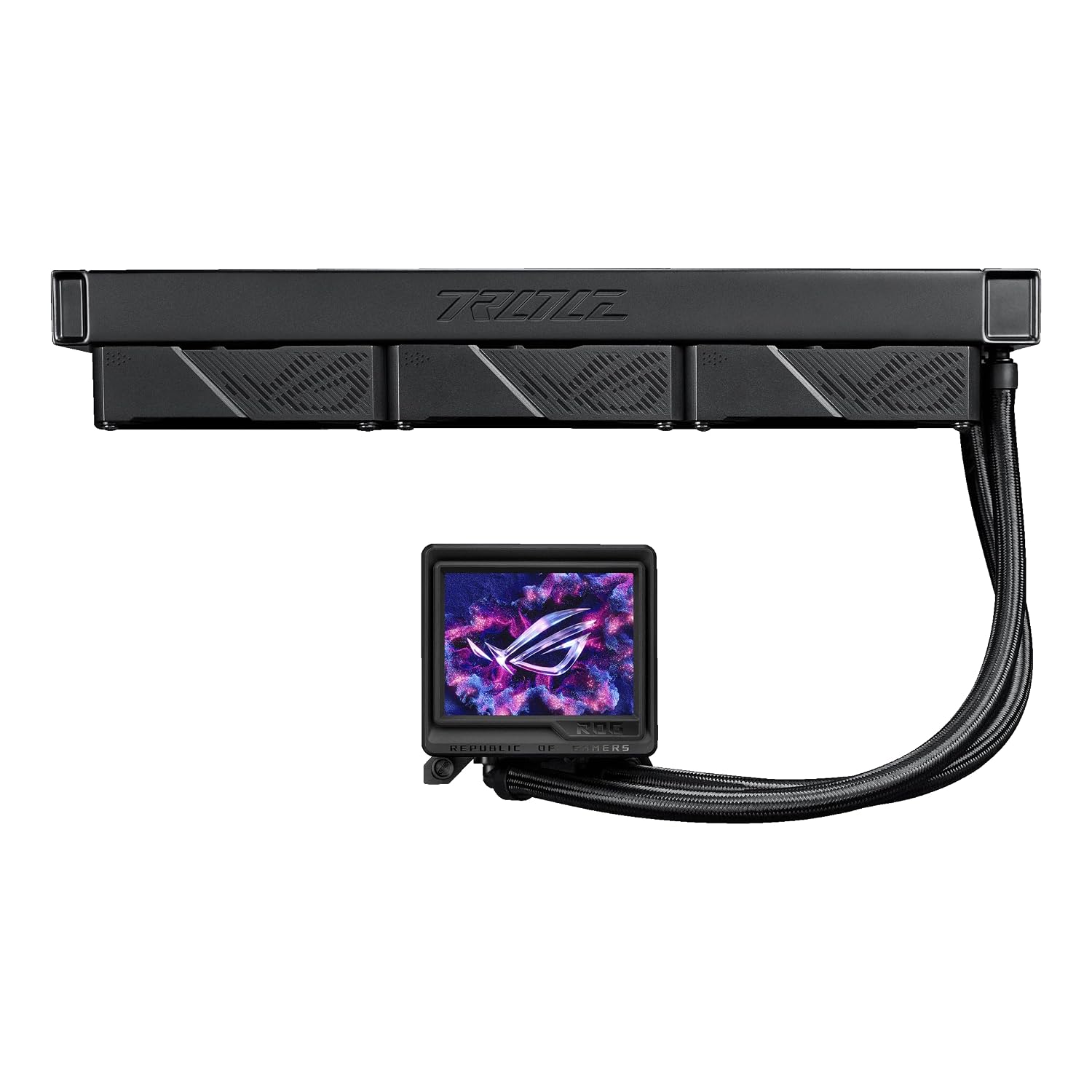 ASUS ROG Ryujin III ARGB Extreme 360mm AMD/Intel Gaming Liquid CPU Cooler view 3