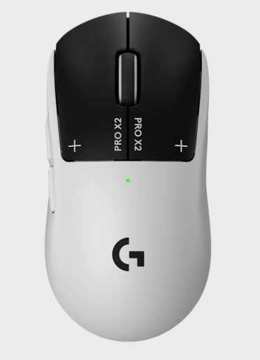 Mouse Logitech G PRO X2 SUPERSTRIKE Wireless Gaming - White & Black