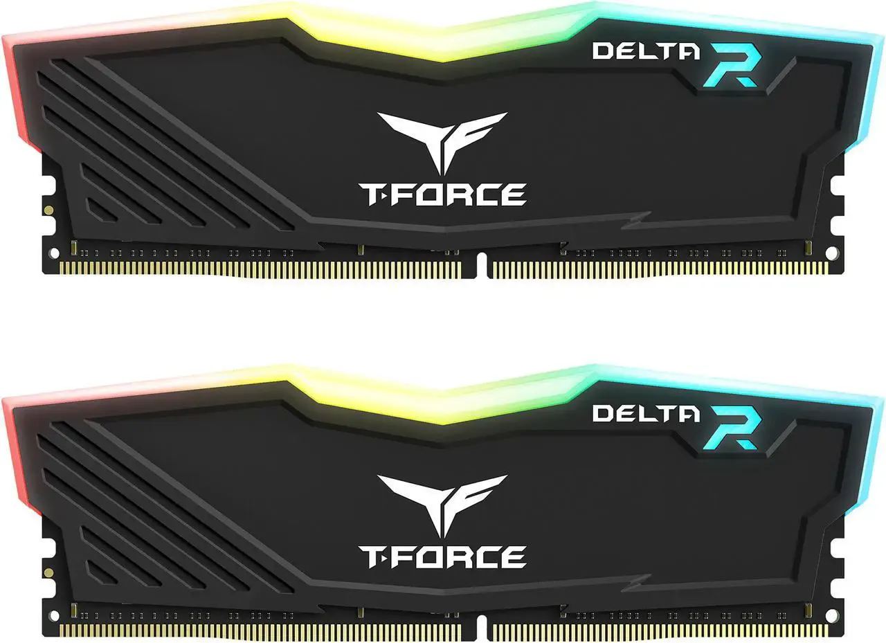 RAM TEAMGROUP T-Force Delta RGB DDR4 16GB (2 x 8GB) 3600MHz Desktop Memory