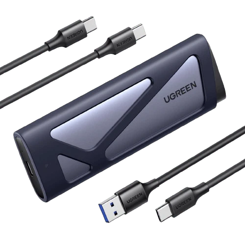 Accessory UGREEN video converter USB Type C - HDMI / VGA white