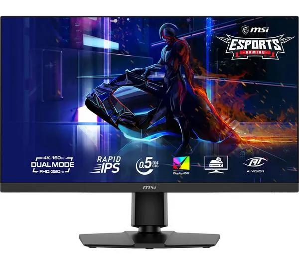 Monitor MSI MAG 272URDF E16 27" 4K UHD 160Hz (Dual-Mode 320Hz) 0.5ms Rapid IPS Gaming Monitor view 2