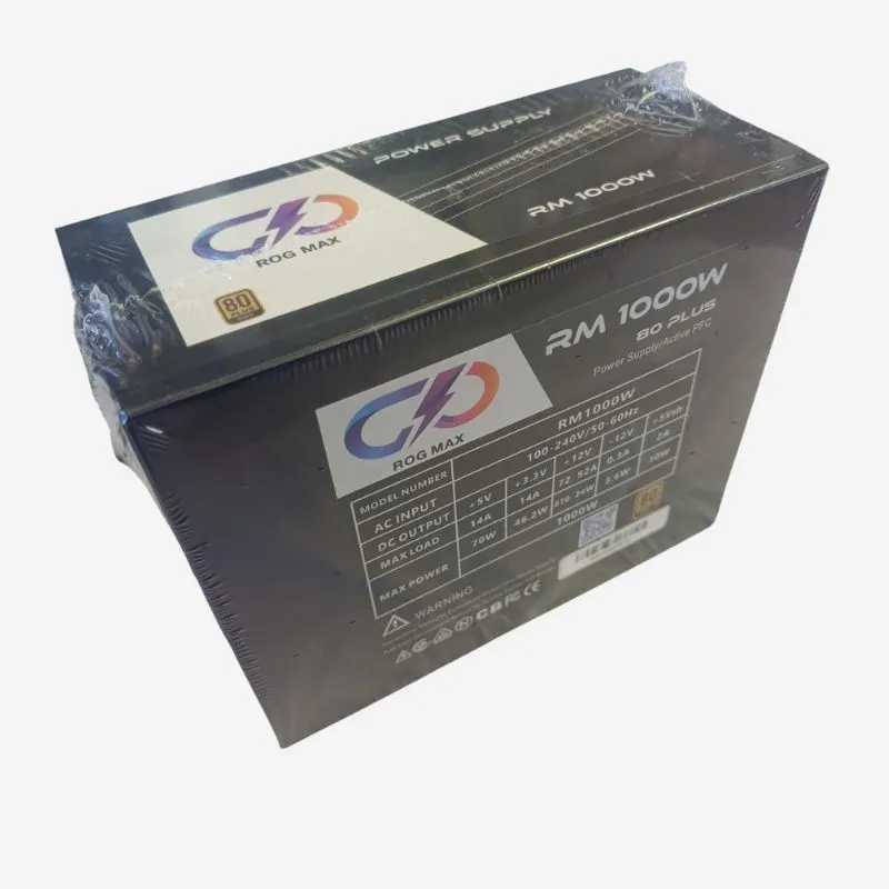 Power Supply Power ROG MAX 1000W BRONZE FULL MODULAR view 4