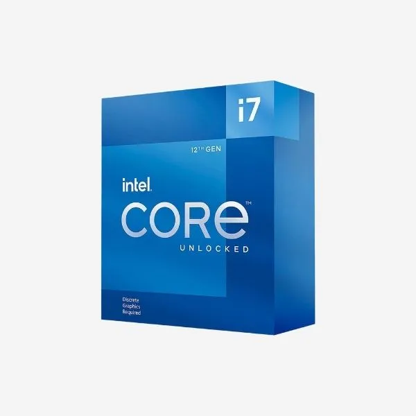 CPU Core i7 12700KF Desktop Processor Tray