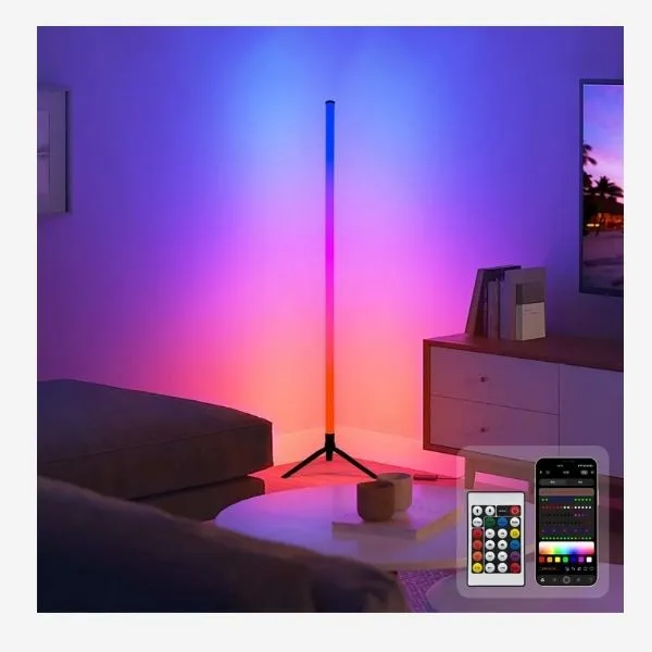 Accessory LED RGB Floor Standing Lamp for Living Room Home Decor Remote control+APP control 105cm view 4