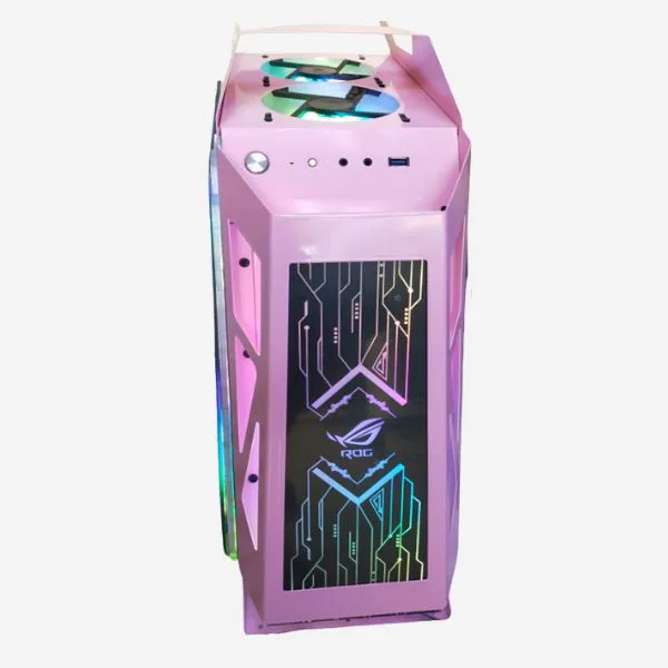CASE ROG MAX JY09 Pink DYD M-ATX