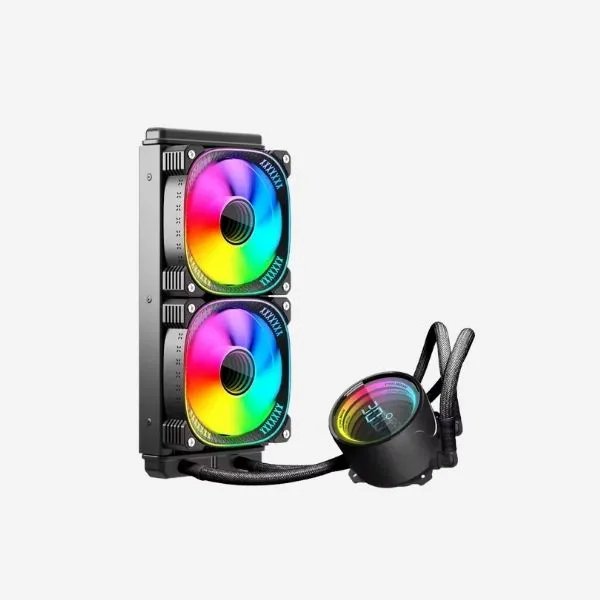 Desktop COOLMOON TY-240 Gaming Pc Cpu Cooling With Temperature Display Screen