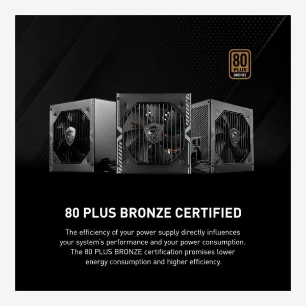 Power Supply Power MAG A650BN 650W Bronze 80PLUS view 3