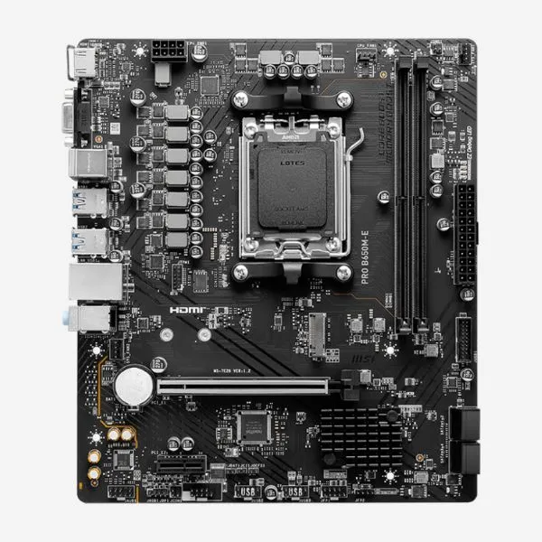 Motherboard MSI PRO B650M-E DDR5 AMD AM5 mATX alternate