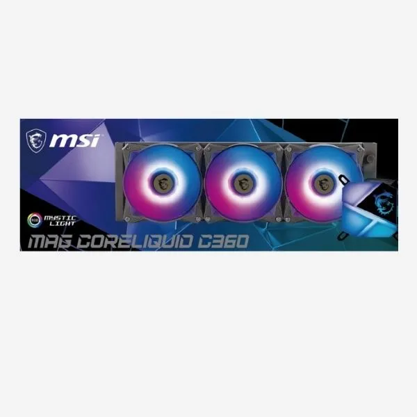Cooler Liquid MSI MAG CORELIQUID C360 view 5