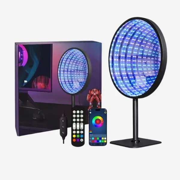 Accessory LED Howlighting RGB 3D Abyss Thousand Layer Mirror Light